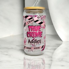 True Crime 16oz Libbey Can