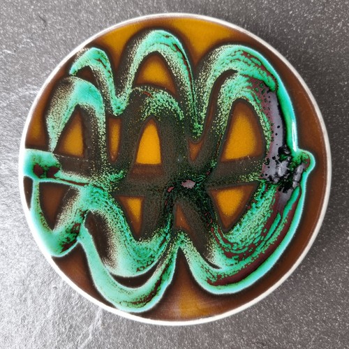 Poole pottery delphis pin - poole,