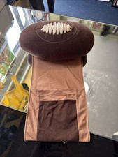 VTG Captain's Chest Armchair Quarterback NFL Football TV Remote Holder 1980s 