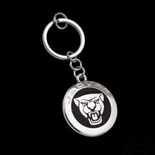 Jaguar Growler Key Ring Black