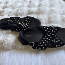 Black Suede Dune Size 7