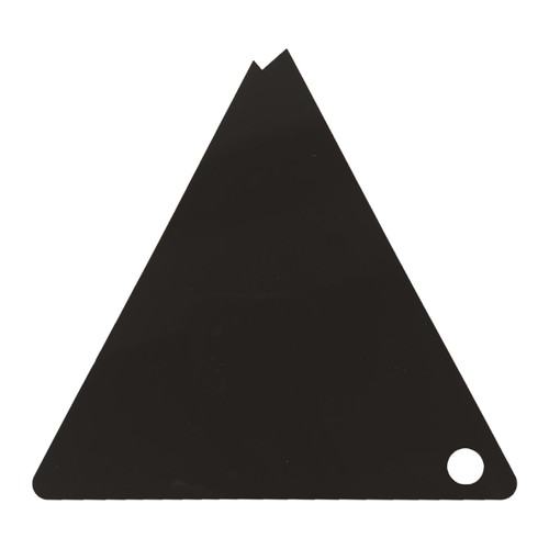 Skiing snowboard triangle - triangle, wax