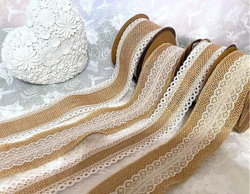 Hessian lace woven edge - lace,
