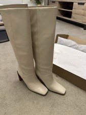 Mango cream leather BOOTS UK7