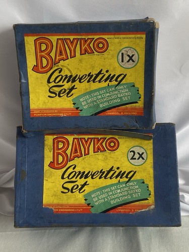 Vintage bayko converting sets - vintage,