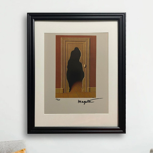 Rene magritte hand signed - magritte, hand-signed