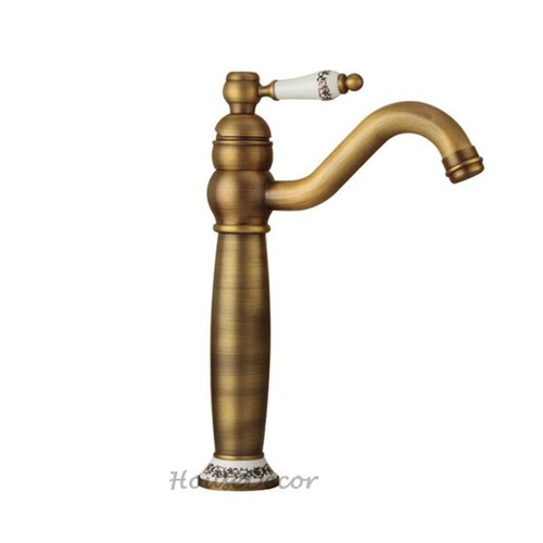 Retro bathroom sink mixer tap - bathroom,