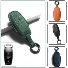 Suede Leather Car Key Case