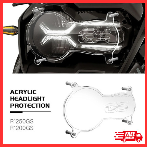 Motorcycle headlight protector - headlight,