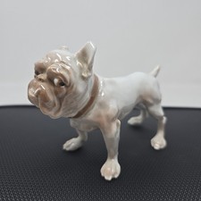 Bing & Grondahl Denmark B&G 1676 Bulldog Porcelain Dog Figurine w/Tag