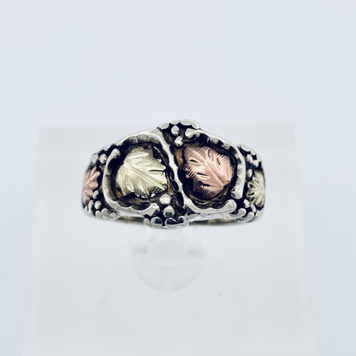Sterling silver 925 12k black - silver,