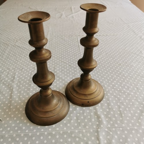 Vintage brass candlestick - vintage,