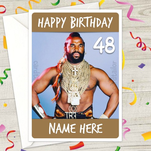 Personalised birthday - mr,