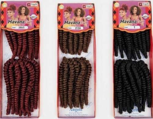 Angels braids havana - braids, curl