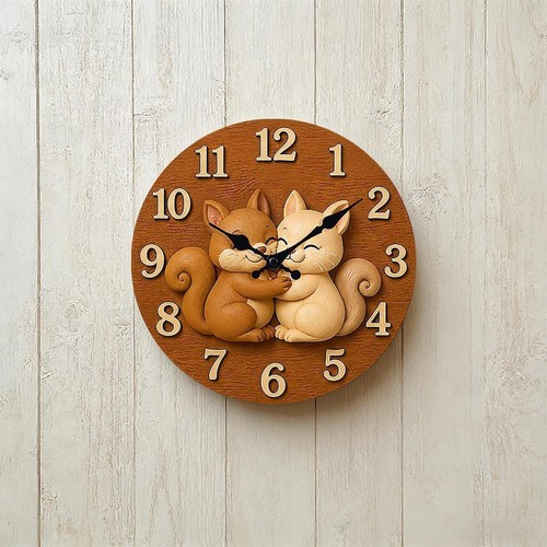 Animal wall clock - animal,