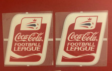 2004-2010 Coca Cola Football League patch player size  Iron On pair UK STOCK