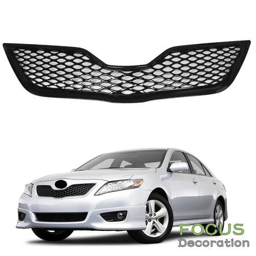 Black front mesh bumper - mesh, upper