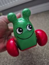 Vintage Lego Duplo Primo Caterpillar Toy Green Red Vehicle Rare Collectable Fun