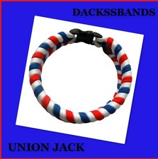 Union Jack Hand Made ParaCord Wristband Bracelet