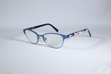 Oasis Eyeglasses Coconut Womens Blue Col. 3 Full Rim Metal Glasses Frames 49 mm