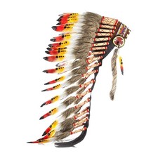 Indian Chief Feather Headdress