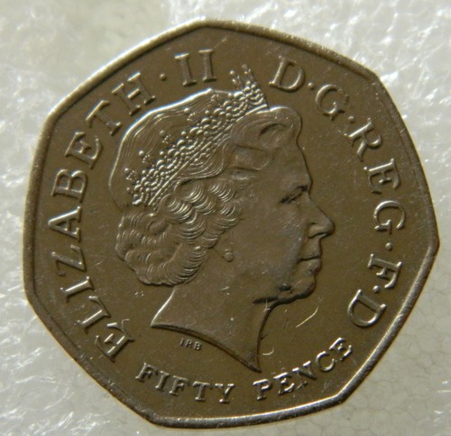 2014 50p fifty - 50p,