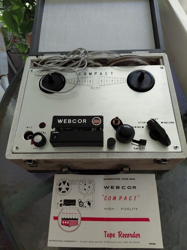 Vintage webcor viscount tp2718 - vintage,