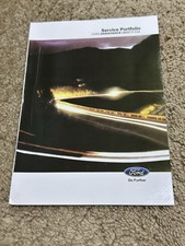FORD SERVICE BOOK Damaged