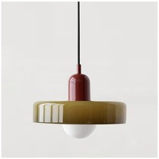 Retro Nordic Glass Chandelier