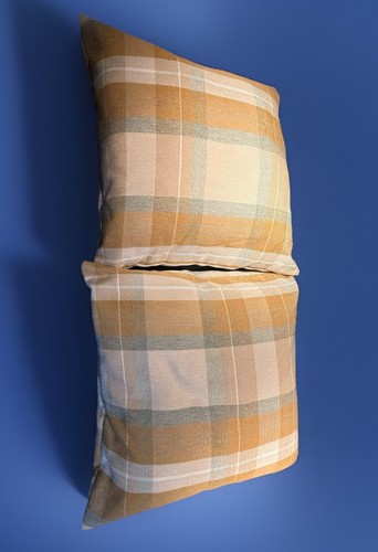 Set two cushions - two, mustard
