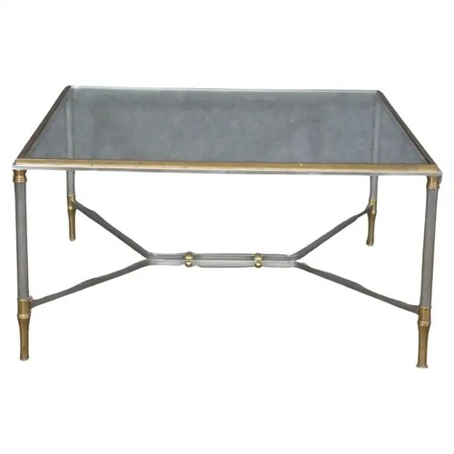 Maison jansen attributed metal - maison,