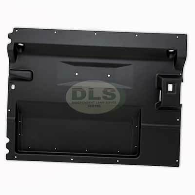 Door card trim black plastic - card,