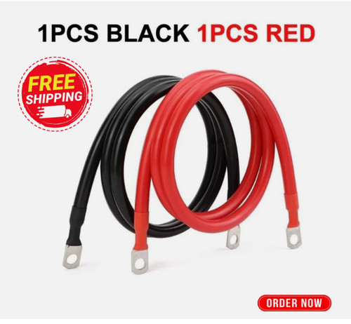2pcs battery lead power strap - battery,