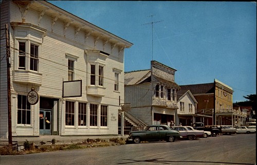 Mendocino historic old - ca, west