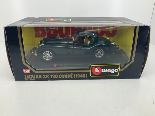 Burago jaguar xk120 coupe - burago,