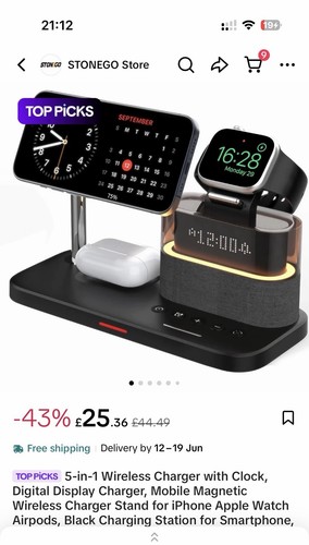 Wireless charger with - wireless,