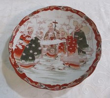 Large Japanese Kutani? Charger Plate 30cm Diameter