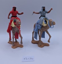 Timpo - Arab - Riders On Camels - RARE x2