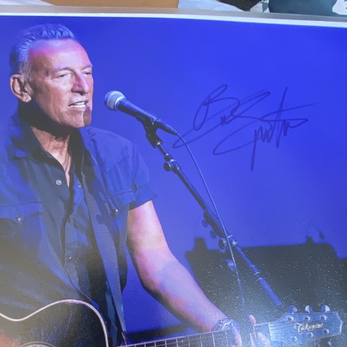 Bruce springsteen signed - springsteen,