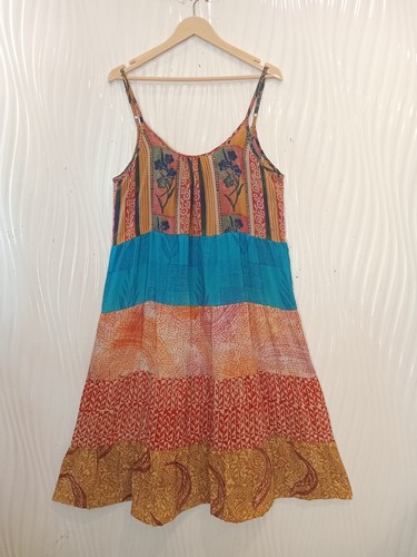 Silk patchwork summer boho - patchwork,,