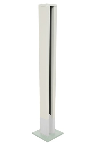 Slotted concrete end post - slotted,