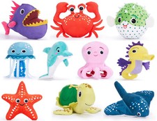 Sea animals soft toys plush - sea,