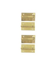 Dolls House Brass Butt Hinges