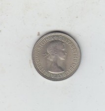 Mint 1953 Elizabeth II Scottish Shilling, Unc