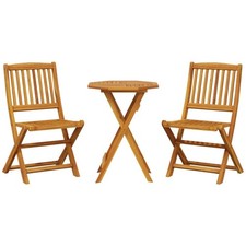 3 Piece Folding Bistro Set