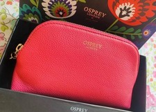 Osprey Pink Make Up Bag. New