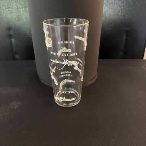 Vintage old pistols glass - pistols,