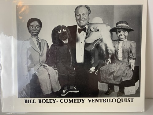 Ventriloquist col bill boley - bill,