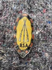 BSA Cycles Vintage Retro Head Badge
