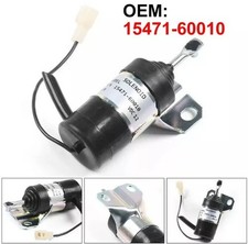 15471-60010 Stop Solenoid Fuel Shut Off Valve For Kubota Engine 12V 52600-1001